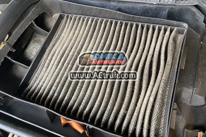 filter kabin kotor penyebab ac truk vs kipas angin truk