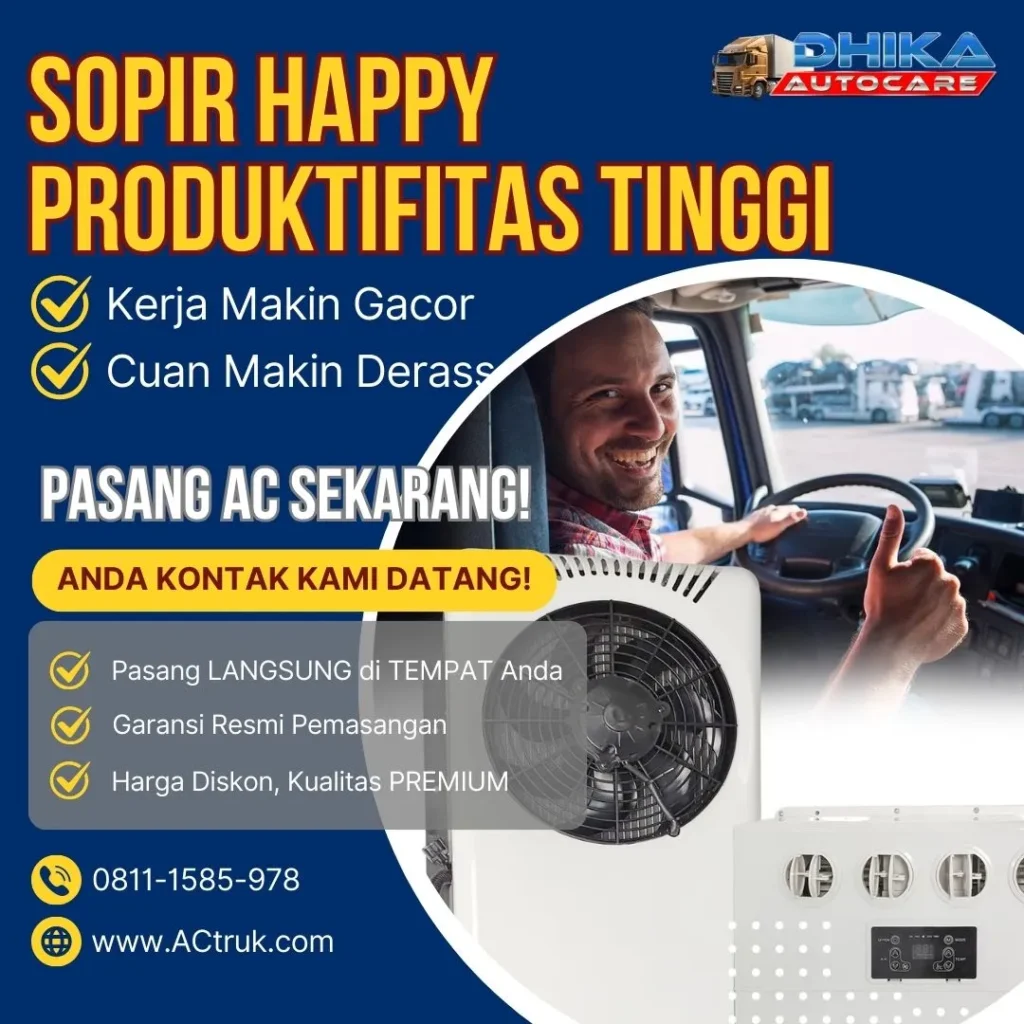 pasang ac truk