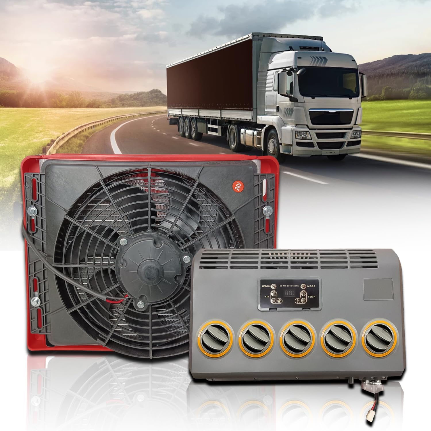 AC Truk Portable Bertenaga Baterai