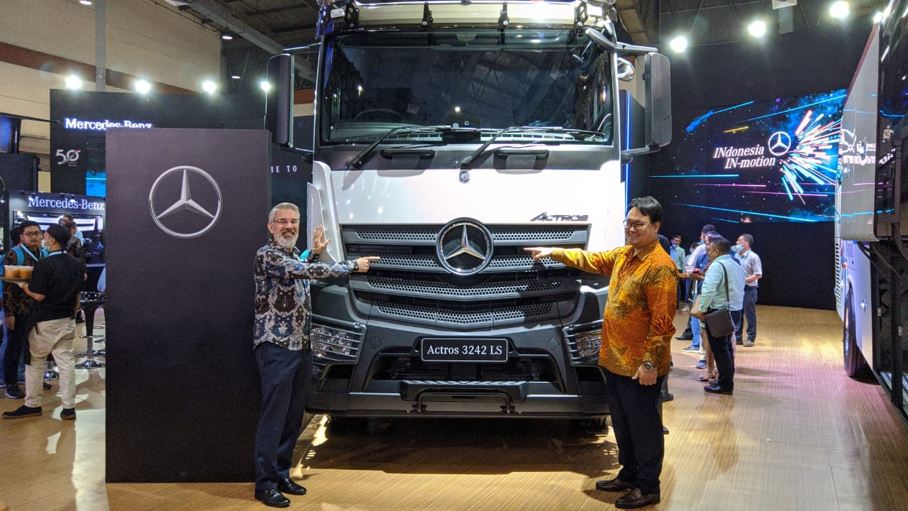 Modifikasi AC Truk Mercedes Benz Axor