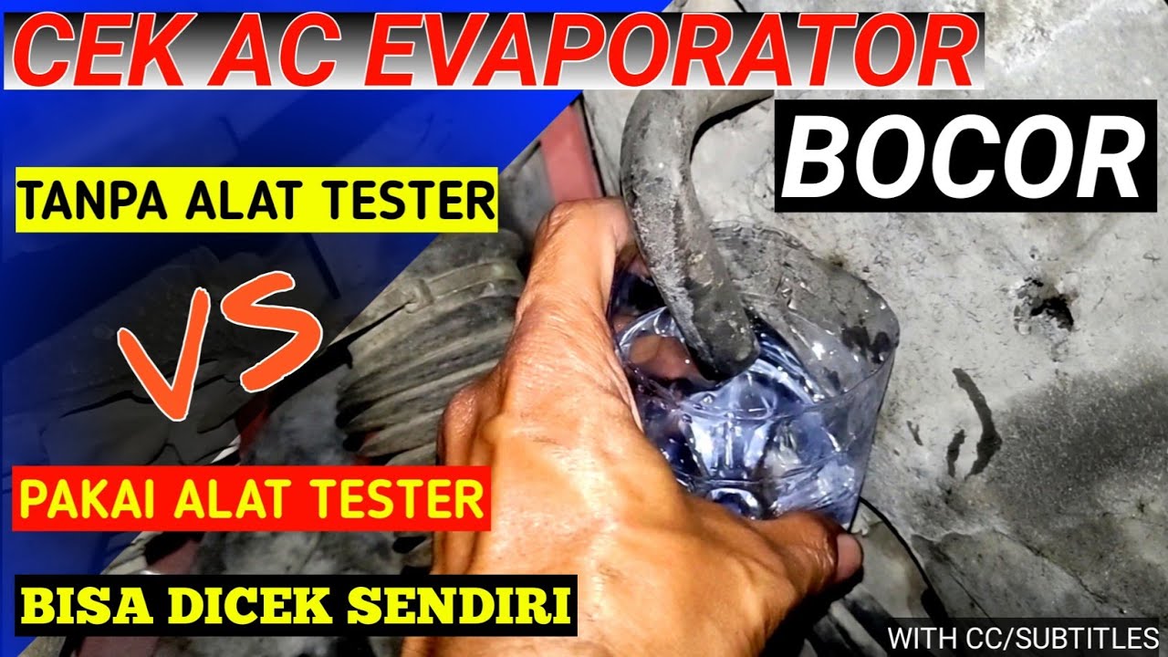 Detektor kebocoran refrigeran AC truk