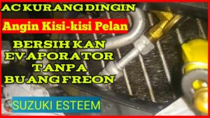 Proses Membersihkan Evaporator AC Truk