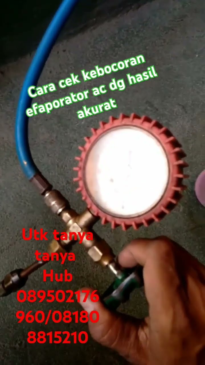 Selang AC truk yang retak