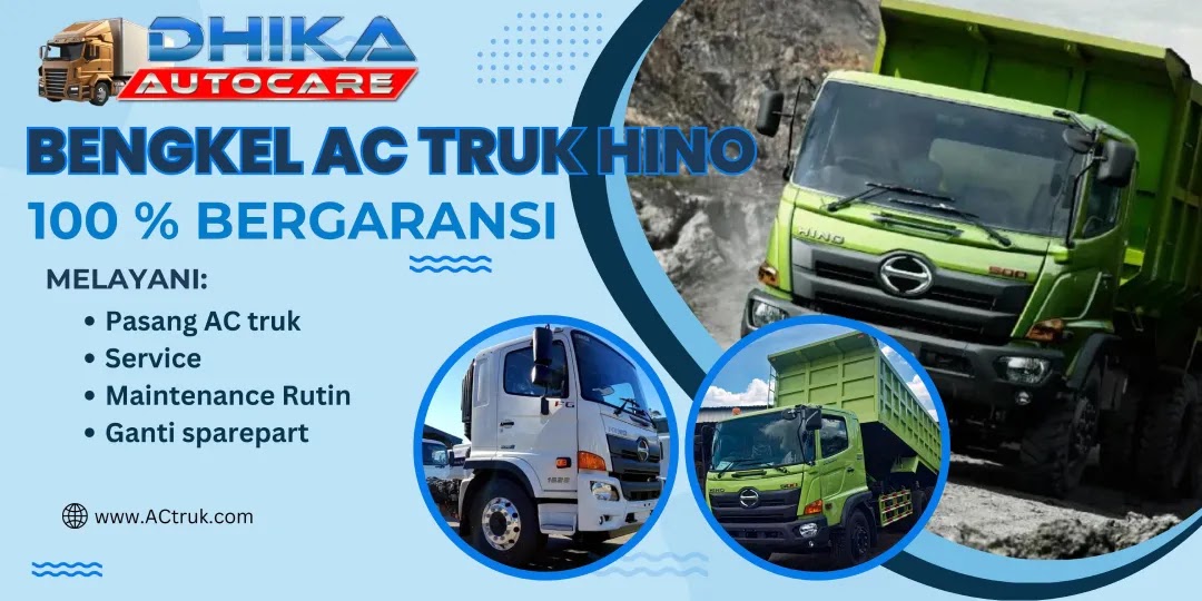AC truk cegah kelelahan dan dehidrasi